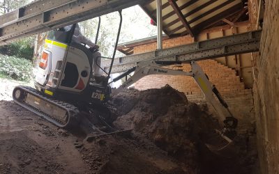 Tight Access Equipment: Mini Excavator